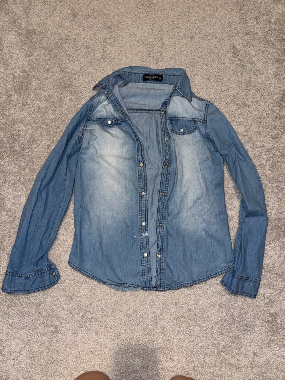 Denim long sleeve